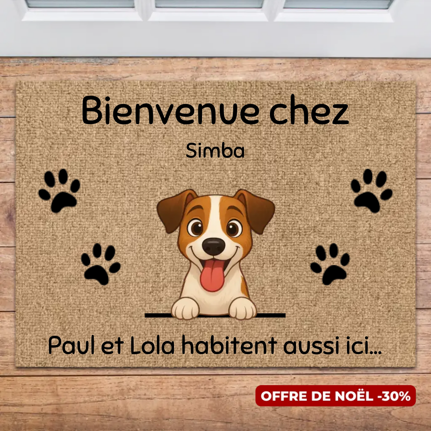 Paillasson personnalisé