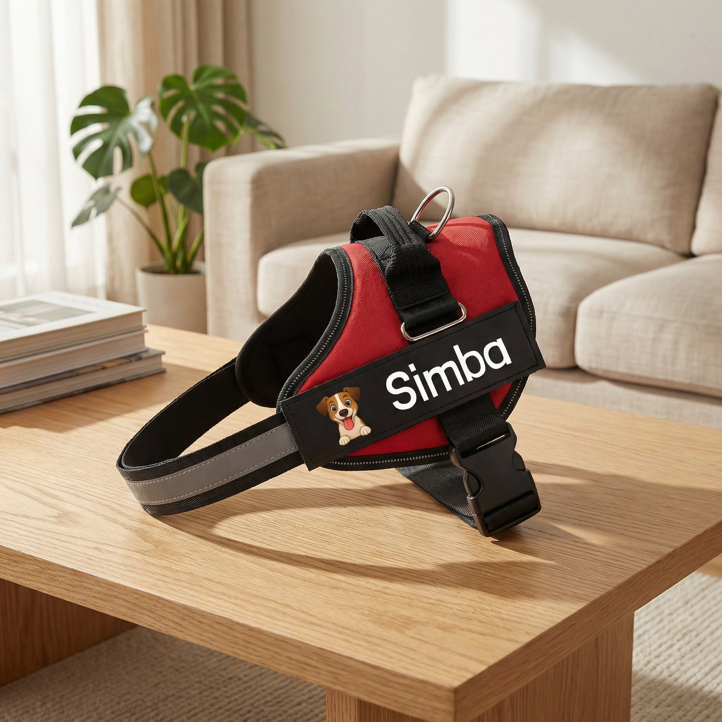 Sele til hund, der kan personliggøres